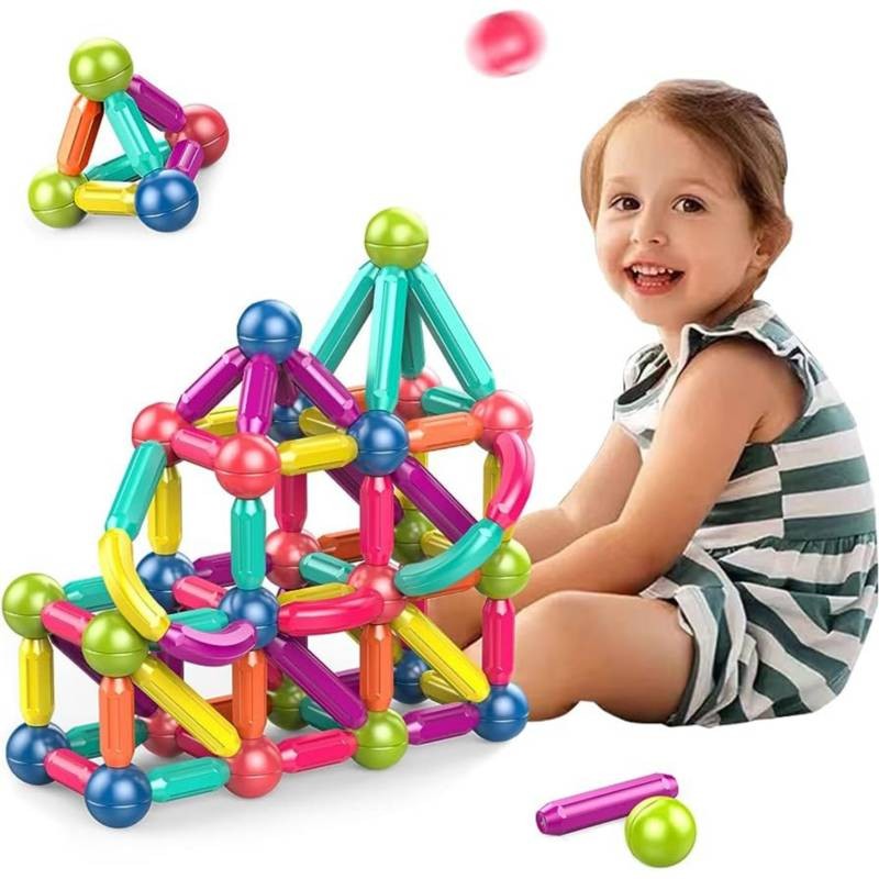Bloques de construcción magneticos - 164 Pcs