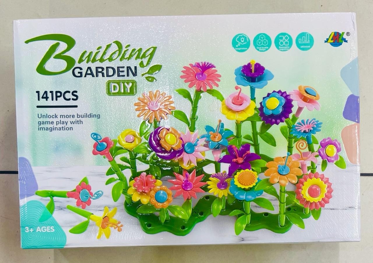 JUGUETE DE JARDINERIA ARMABLE 141 PCS