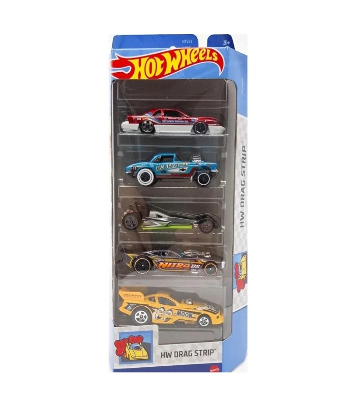 Pista de carreras Hot Wheels HW (juego de 5)