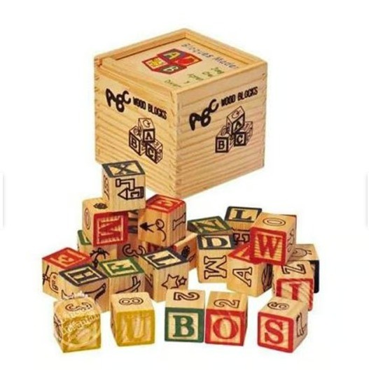 JUEGO EDUCATIVO - CUBO DIDACTICO DE 27 PIEZAS (MADERA)