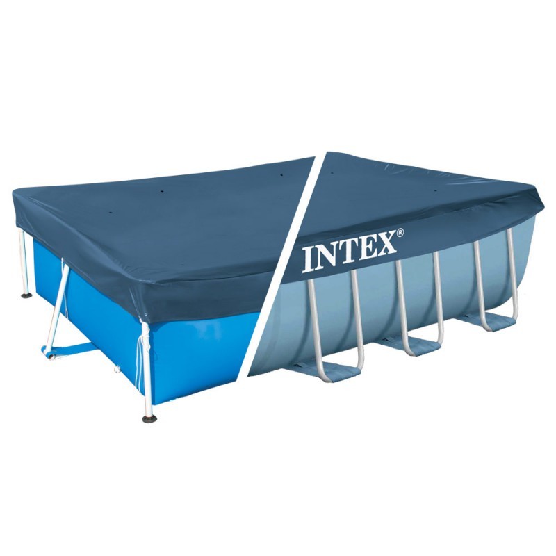 INTEX - Cobertor piscinas rectangular Metal Frame 460x226 cm