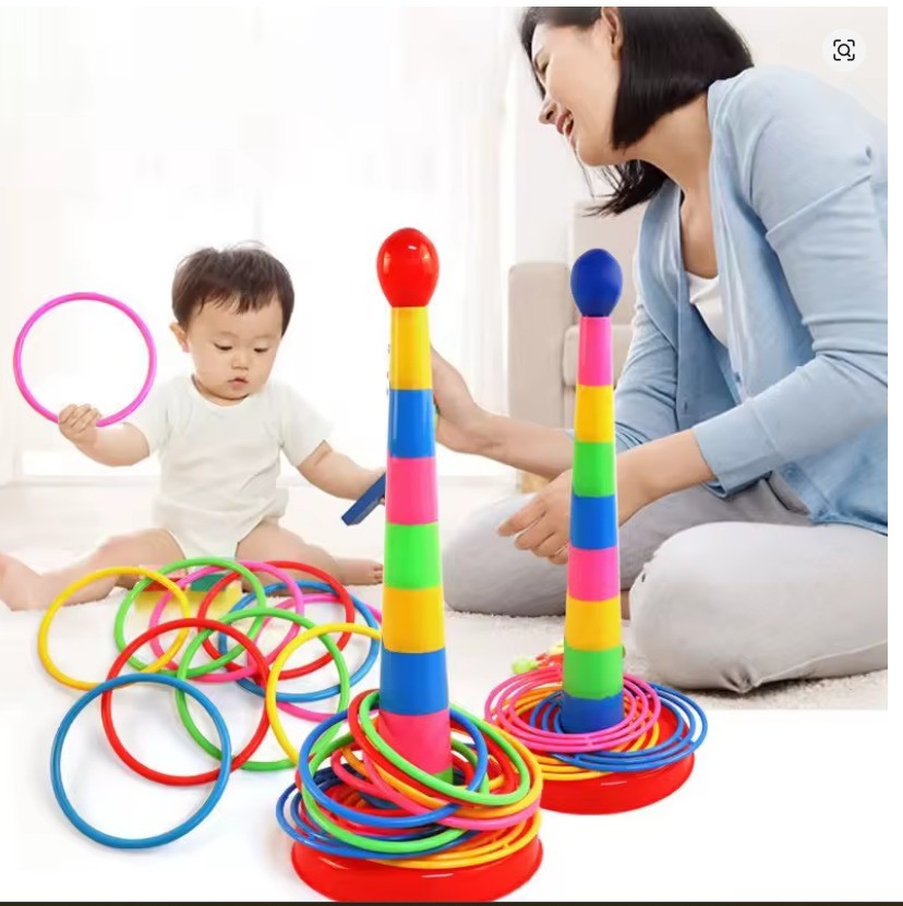 taza apilable creativa, anillo para lanzar