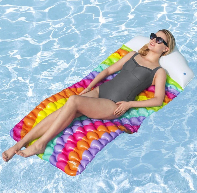 COLCHONETA FLOTANTE RAINBOW DREAMS BESTWAY