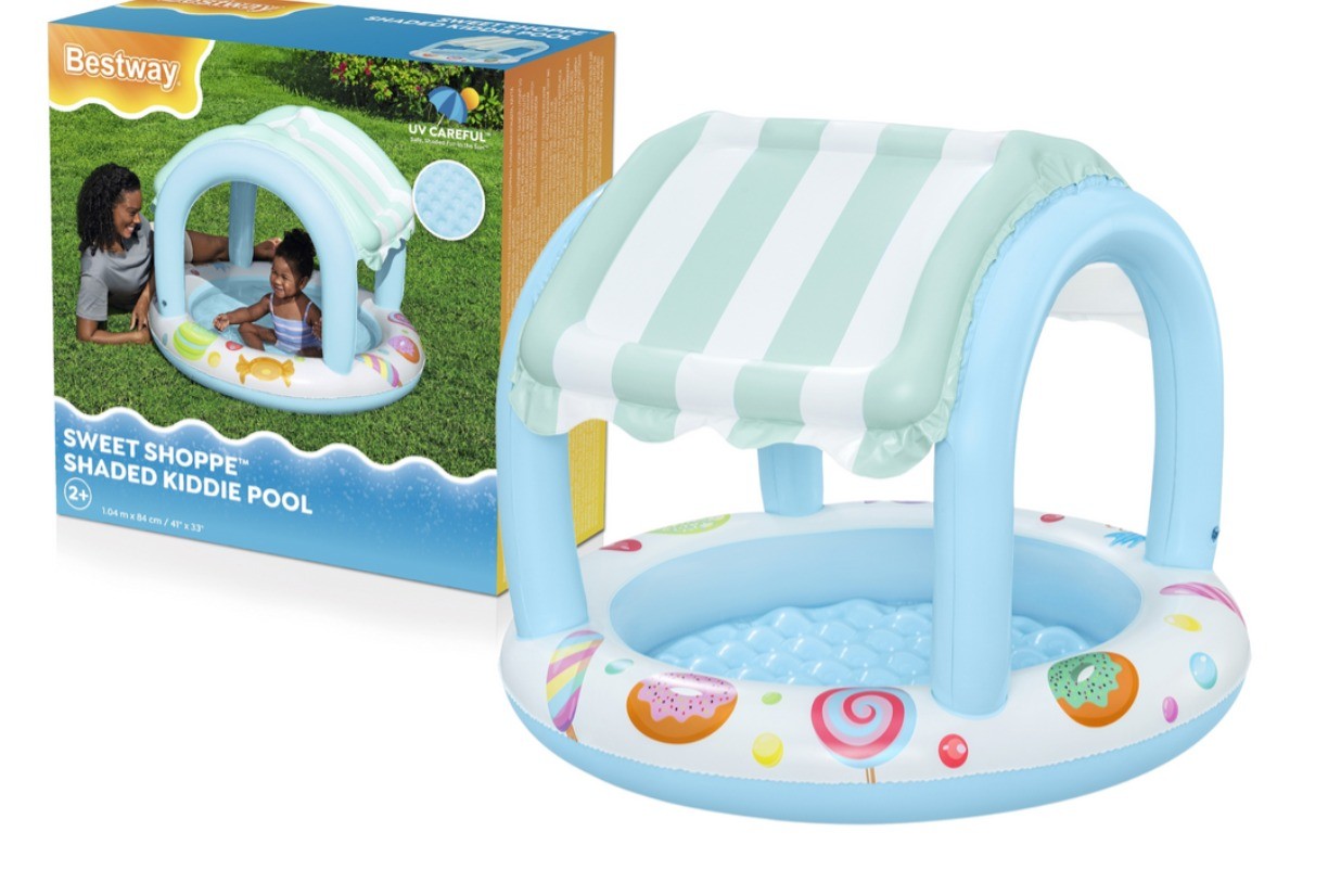 Piscina inflable para jardín con cubierta Bestway
