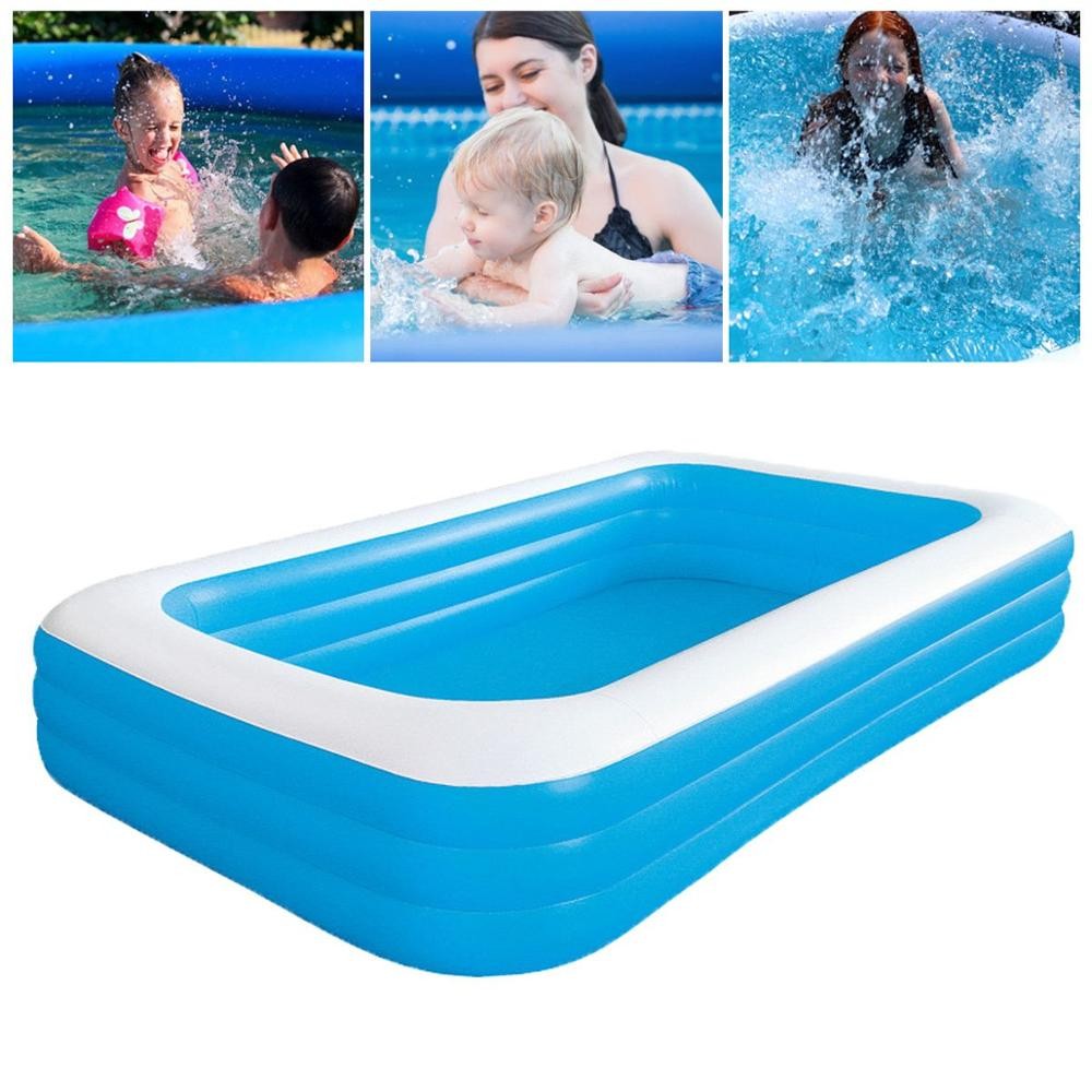 Piscina Inflable Celeste 305x183x56 CM - BESTWAY