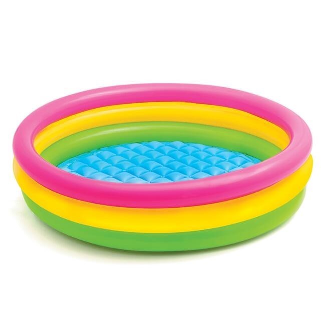 Intex - Piscina Inflable multicolor con base inflable