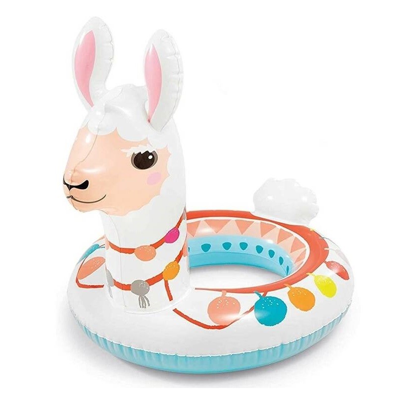 Flotador inflable montable modelo de animales variable