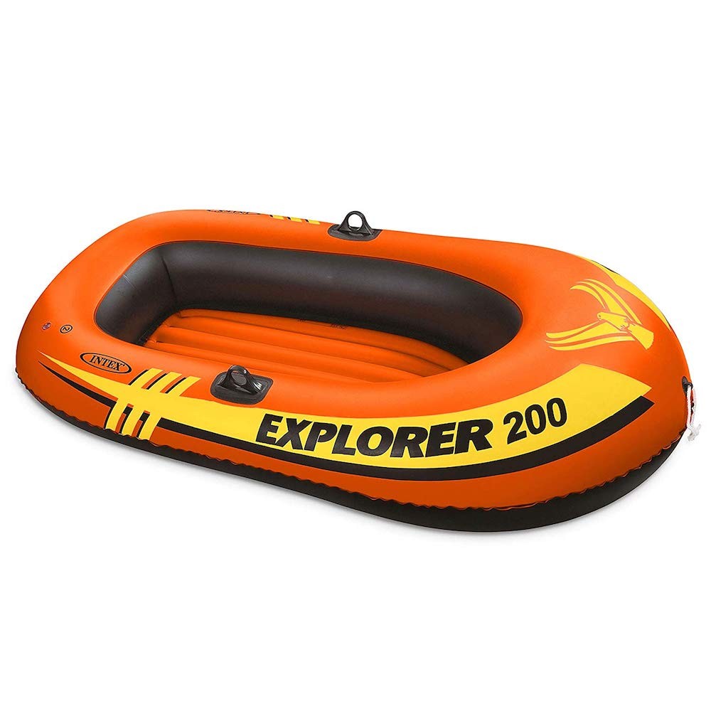 intex - Bote inflable modelo Explorer Capacidad 95 kg