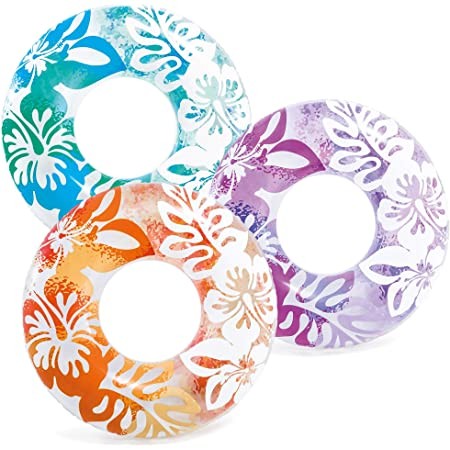 Salvavidas grande inflable con diseño y Resistente - Intex