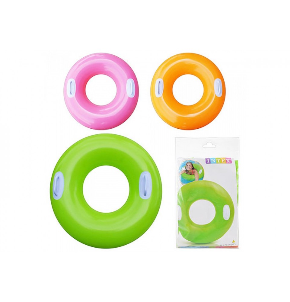 Flotador inflable circular 76 cm - color aleatorio