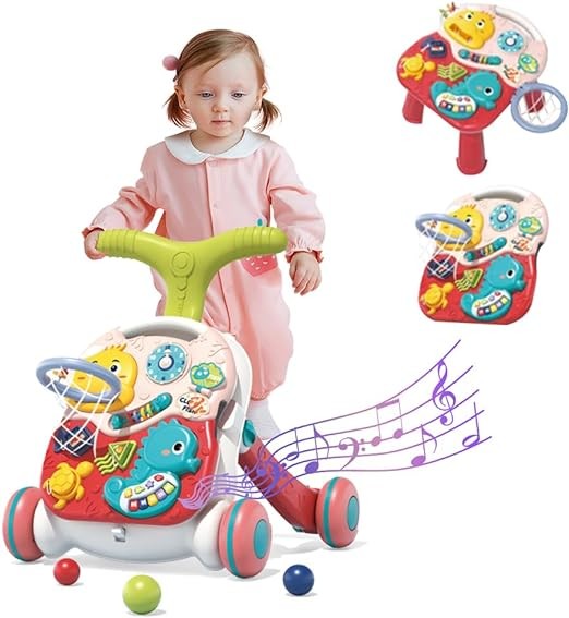CAMINADOR PARA BEBE 3 EN 1 CON CENTRO DE ACTIVIDADES