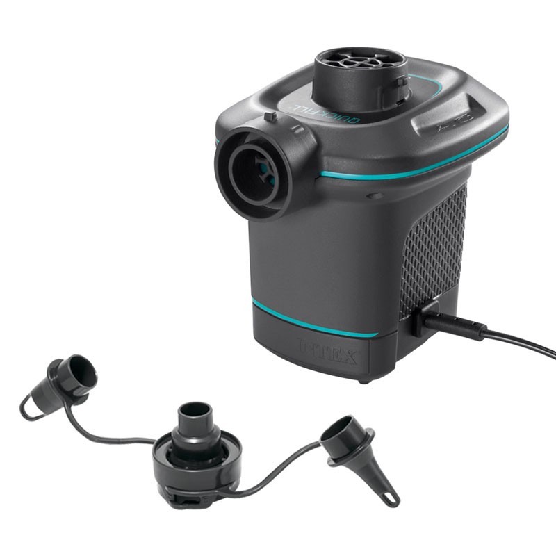 Inflador Electrico Negro con entradas intercambiables - INTEX