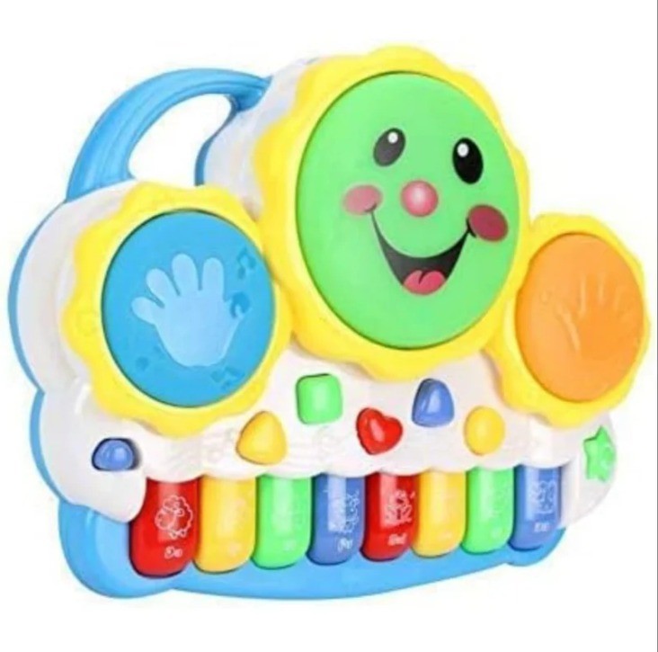 Juguete didáctico Sol con piano musical