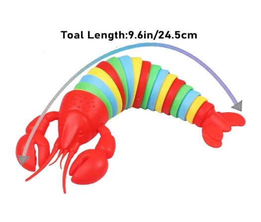 LANGOSTA ARCOIRIS JUGUETE DE ESTIMULACIÓN TDAH Y ANTIESTRÉS