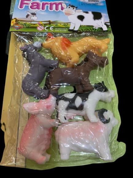 SET DE ANIMALES DE LA GRANJA